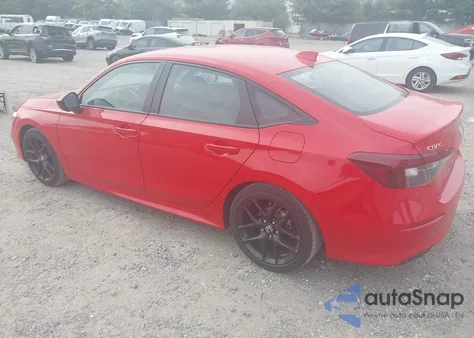 2025 Honda Civic Sport из США, поврежденный, VIN 2HGFE2F53SH531123